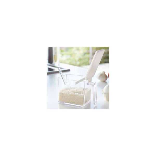 他サイト： YAMAZAKI 山崎実業 【AQUA/アクア】調味料ストッカー L ホワイト (2889)の商品画像