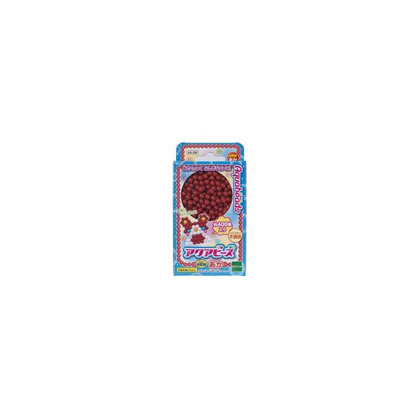 他サイト： EPOCH エポック社 アクアビーズ　NEW あか 丸 不透明 約400個入りの商品画像