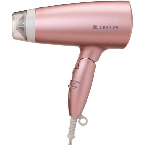 Zenken ゼンケン ZD-750P 電磁波低減ヘアケアドライヤー ピンク : NEXT