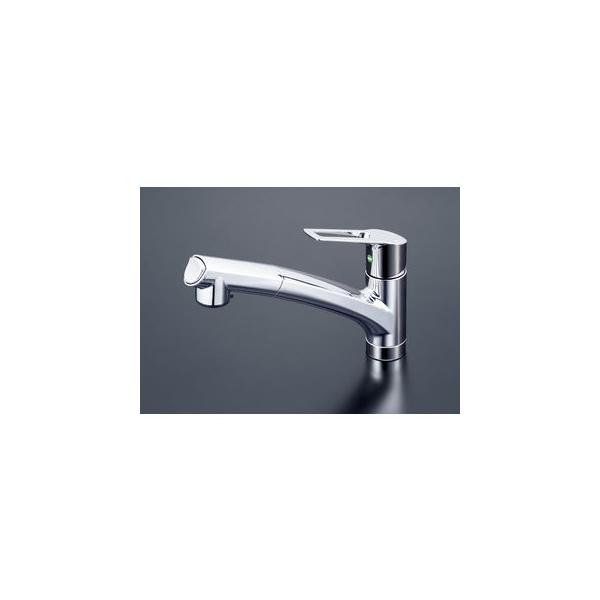 KVK ケーブイケー 流し台シャワー混合栓 eレバー KM5021TEC : NEXT