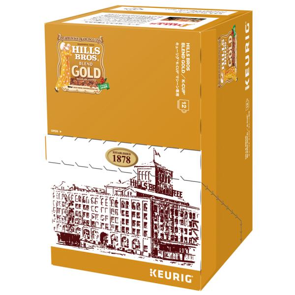 KEURIG キューリグ SC1926 K-CUP ヒルス ブレンドゴールド 12個入り