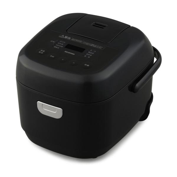 IRIS OHYAMA アイリスオーヤマ 炊飯器 おすすめ 3合 ジャー炊飯器 小容量 マイコン式 シンプル機能 RC-BMA30-B ブラック