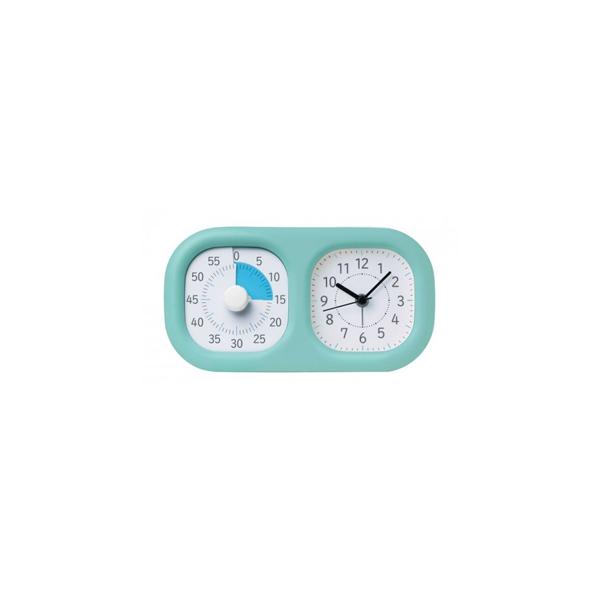 SONiC/ソニック  トキ・サポ 時っ感タイマー 時計プラス 色で時間の経過を実感 ミントブルー LV-3521-MB