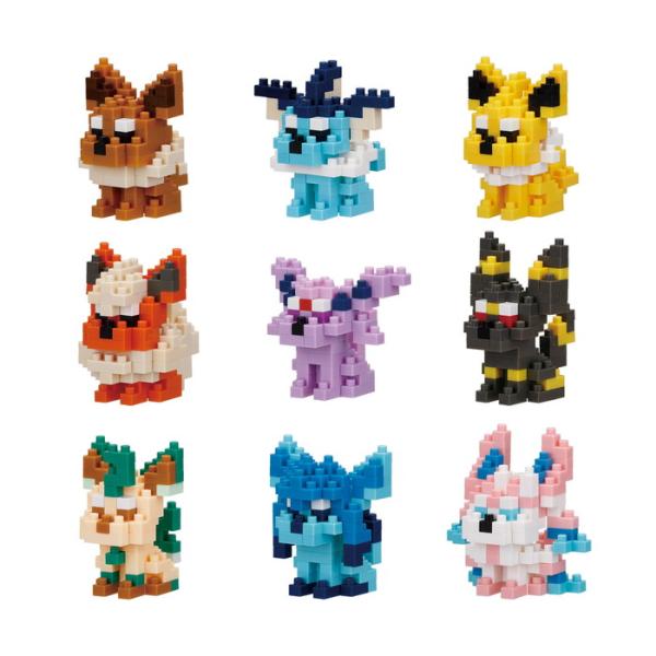 KAWADA カワダ 【予約】nanoblock ナノブロック ミニナノ ポケットモンスター イーブイフレンズ (BOX) NBMC_100S