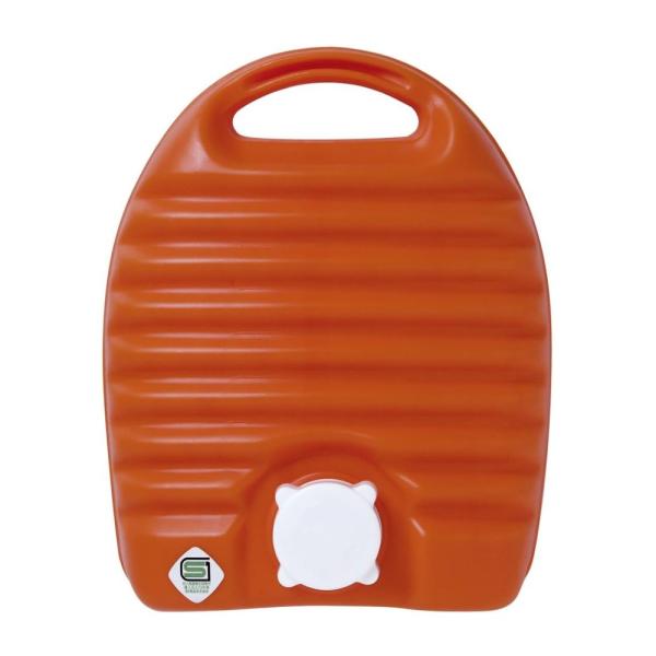 400321          お湯漏れしない一体成形のポリ湯たんぽ！