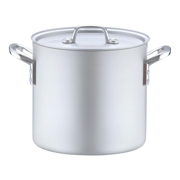 プロセレクト 新品未使用品　北陸アルミ 寸胴鍋６０㎝ cocoatta : 27cm 目盛付 半寸胴鍋 プロセレクト アルミ 北陸アルミ 調理器具