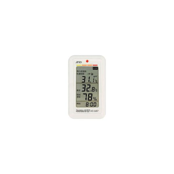 A&D みはりん坊W AD-5687   4個セット Amazon.co.jp: エー・ア ンド・デイ温湿度計 AD-5687 みはりん坊