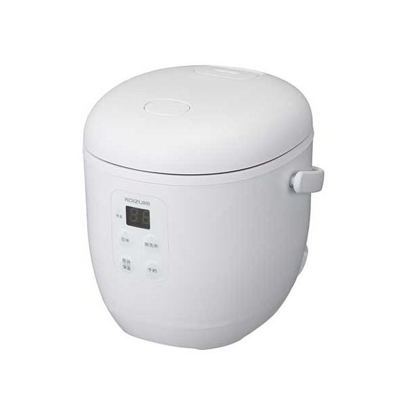 KOIZUMI 小泉成器 KSC-1514/W(ホワイト)　ライスクッカーミニ【0.5〜1.5合炊き】