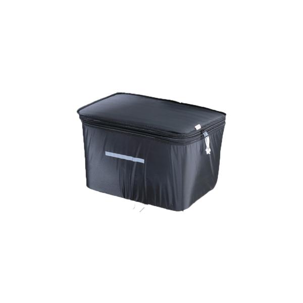 他サイト： kawasumi/川住製作所 2段前カゴカバー ワイド (ブラック) KWF-120BKの商品画像