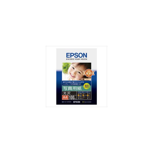 エプソン（EPSON） 写真用紙 光沢 (A4/100枚) KA4100PSKR : NEXT