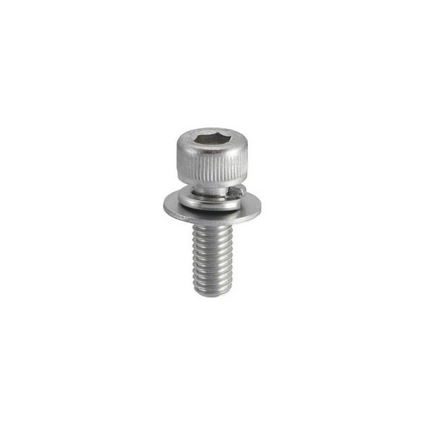 他サイト： TRUSCO/トラスコ中山 六角穴付組込ボルト ステンレスP-3 M4X12 17本入 B078-0412の商品画像