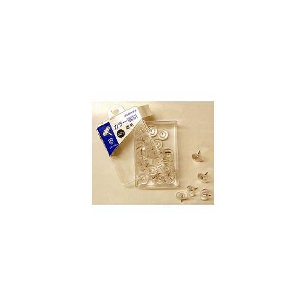 日本クリノス カラー画鋲トウメイ CG-15-CL