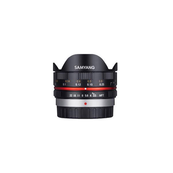SAMYANG サムヤン 7.5mm/F3.5 FISH-EYE(ブラック) マイクロフォー