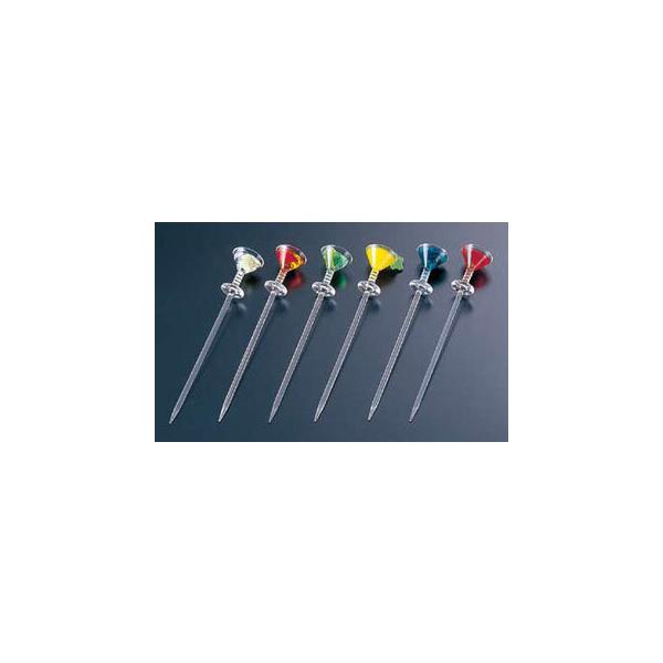 PRODYNE プロダインエンタープライゼス アクリル　カラフル　マティーニピック／６本セット　ＭＰ−６−Ｃ