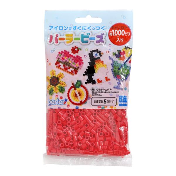 他サイト： KAWADA カワダ PERLER BEADS パーラービーズ 単色 あか 5005の商品画像