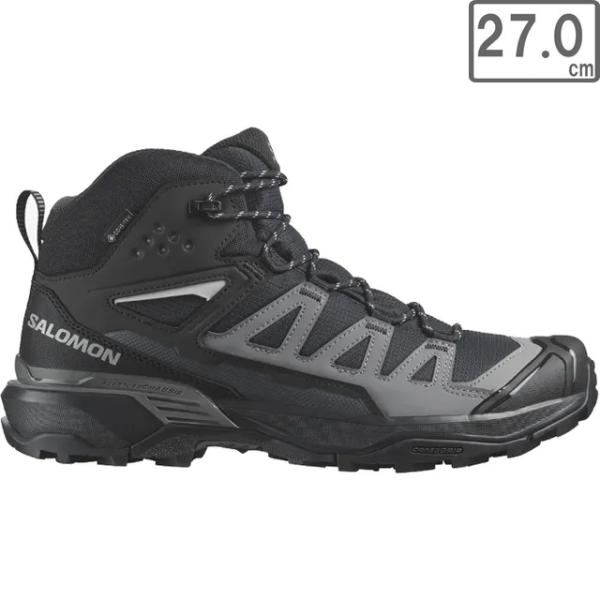 SALOMON サロモン 【メンズ】Xウルトラ 360 ミッド ゴアテックス 【ブラック/マグネット/ピューター】【27.0cm】 L47447600