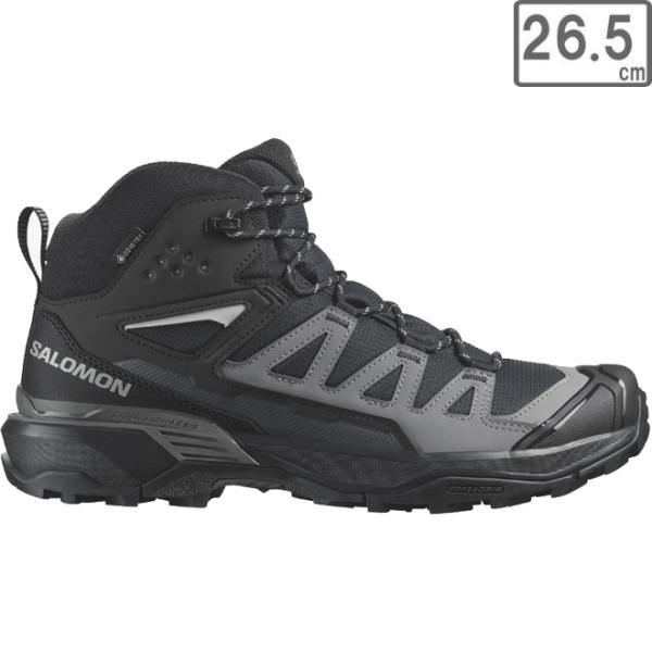 SALOMON サロモン 【メンズ】Xウルトラ 360 ミッド ゴアテックス 【ブラック/マグネット/ピューター】【26.5cm】 L47447600