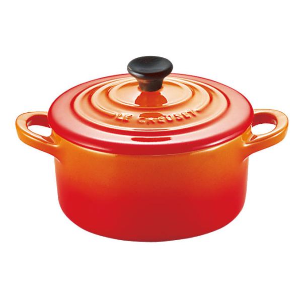 LE CREUSET ル・クルーゼ ミニ・ココット 910050-00 オレンジ