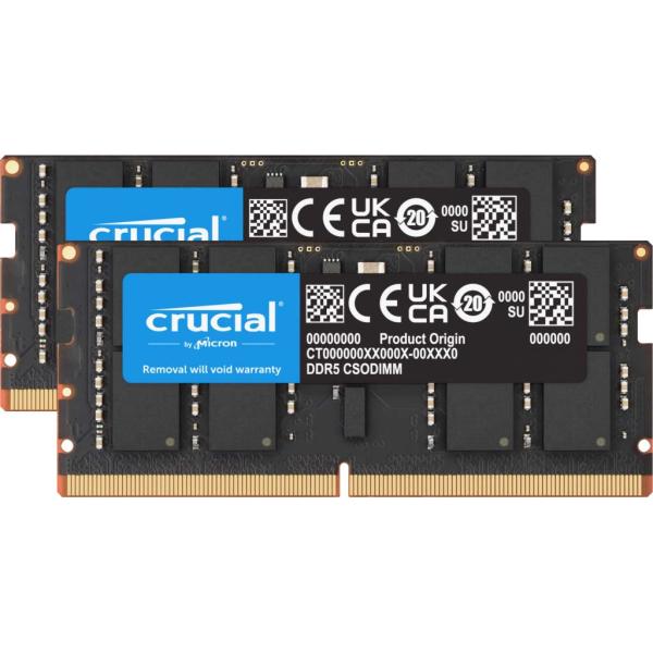 メモリー Crucial 48GB (2x24GB) DDR5 6400 CSODIMM Crucial クルーシャル 納期未定 48GB Kit(2x24GB)DDR5-6400 CSODIMM