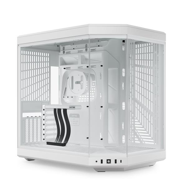 HYTE ハイト ピラーレス式パノラマガラス搭載PCケース スノーホワイト Y70 Snow White