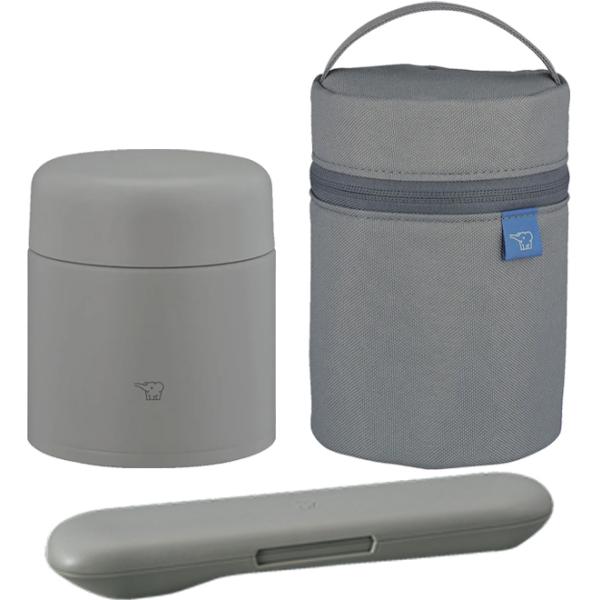 SWLA30          ステンレススープジャー(300mL)+スープジャーポーチSサイズ(250〜400ml用)+カトラリー(スプーン・ハシ)セット商品