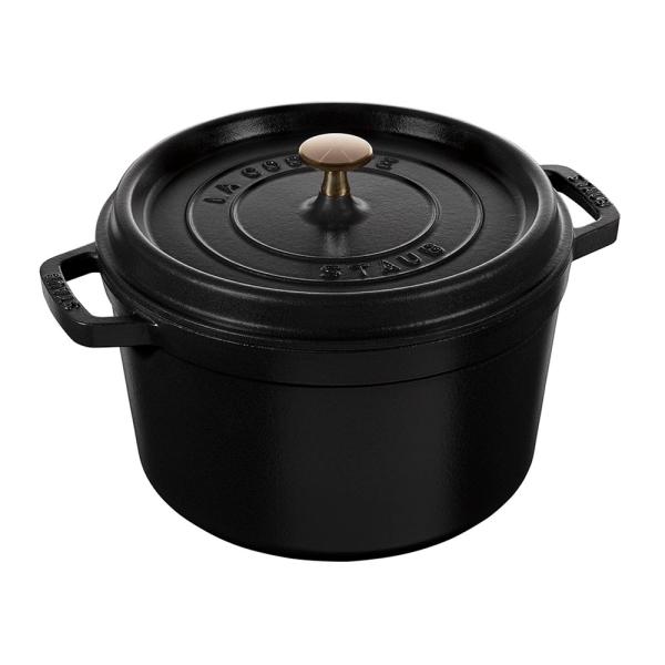 staub ストウブ ストウブ グランドココット 24cm ブラック 40502