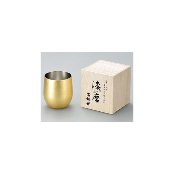 ASAHI/アサヒ 漆磨 箔銅華 ロックカップ ３４０ｍｌ CNS-D801 murauchi 