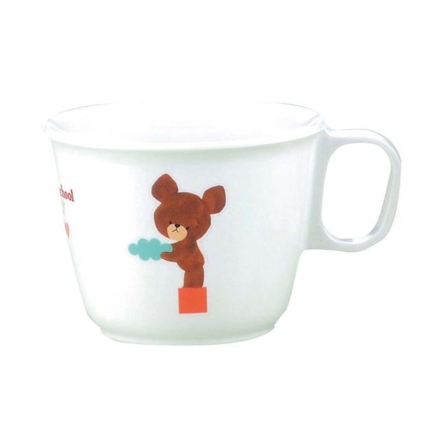 KANTOH 関東プラスチック工業 お子様食器　くまのがっこう　マグカップ　Ｍ−５５５Ｊ