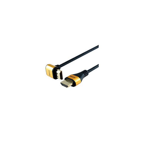 HORIC ホーリック HDMIケーブル L型270度 1m ゴールド HL10-568GD
