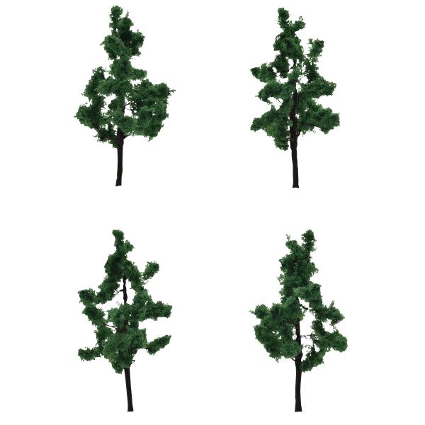 TOMIX トミックス 針葉樹（ディープグリーン・4本セット）8208