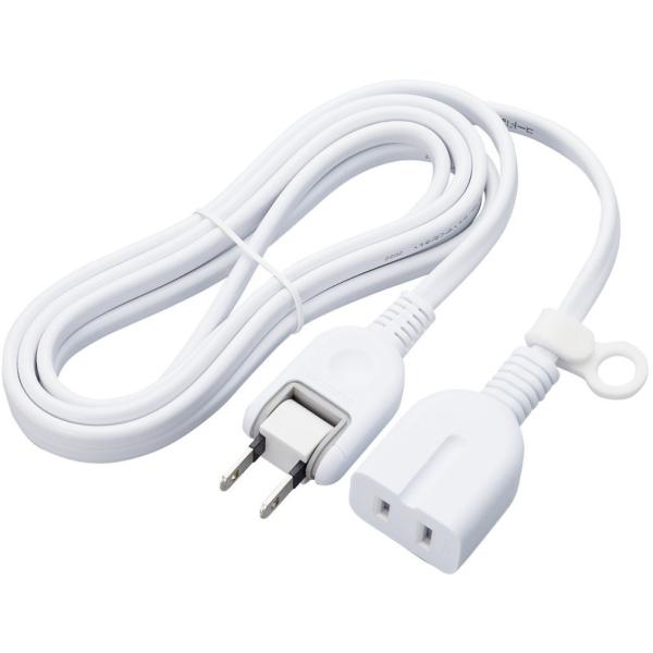 他サイト： ELECOM エレコム シャッター付き電源延長コード 2.0m T-X01-2120WHの商品画像