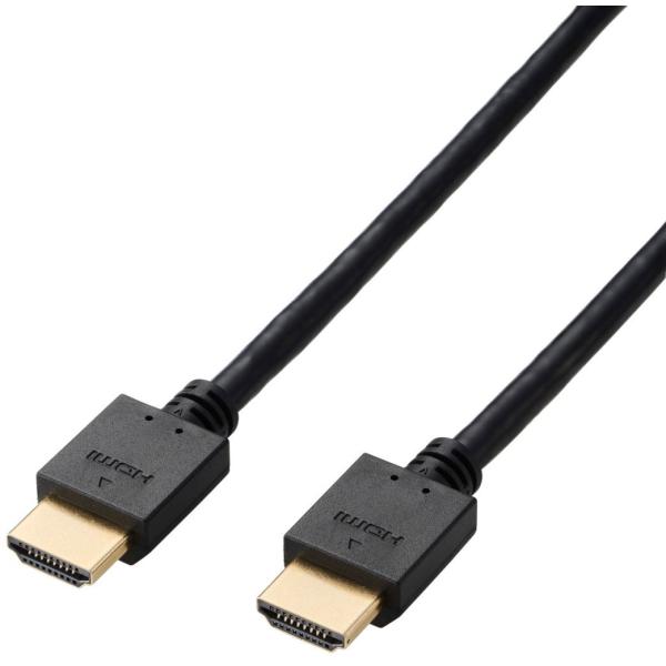 DHHD14E15BK2    1.5m。最大4K/30Hzの解像度に対応した、認証済みのイーサネット対応ハイスピードHDMIケーブルです。