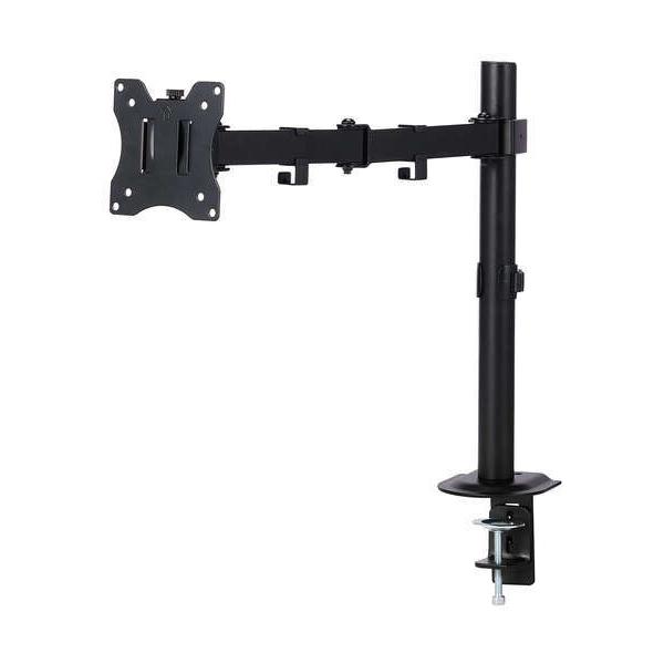 DPASN01BK       17〜32インチまでのモニターに対応する、ロングアームタイプのシングルモニターアーム。