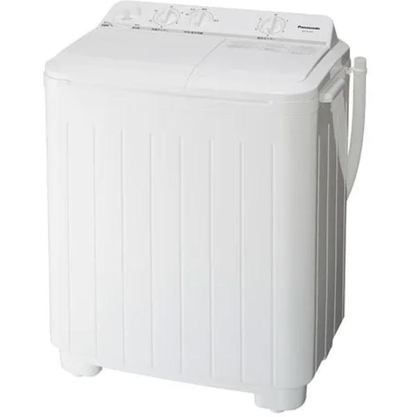 Panasonic/パナソニック 二槽式洗濯機 洗濯5kg/脱水5kg 2024年製No.5413● ※現金、クレジット、スマホ決済対応 Panasonic（パナソニック） 二槽式洗濯機 洗濯脱水5kg NA-W50B1 W