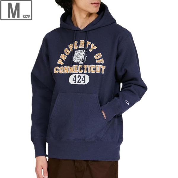 Champion リバースウィーブ (R) フーデッド スウェット　日本製 champion チャンピオン 【メンズ】リバースウィーブ(R) フーデッド