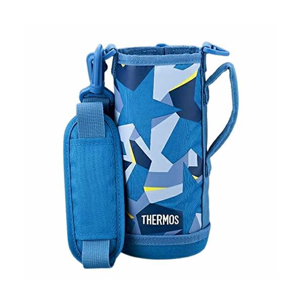 他サイト： THERMOS サーモス FJJ-800WF ハンディポーチ ストラップ付  ブルーカモフラージュの商品画像