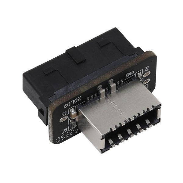 他サイト： ainex アイネックス 内部USB3.0 - フロントUSB Type-Cヘッダー変換アダプタ USB-025の商品画像