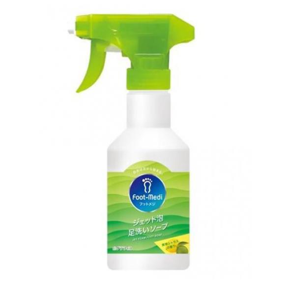 56068           泡スプレータイプの足用ソープ。