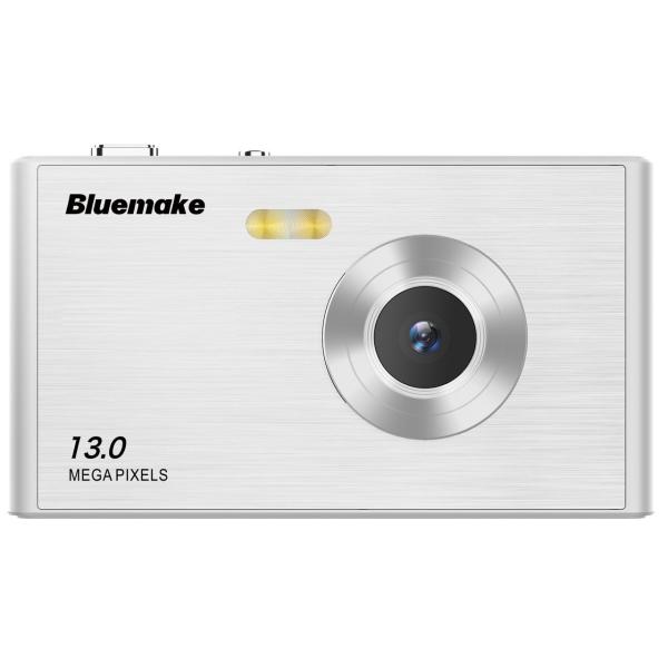 Bluemake TT-SD1300B スリムデジタルカメラ　付属品完備ホワイト 高橋国際商事 TT-SD1300W スリムカメラ ホワイト Bluemake ブルー