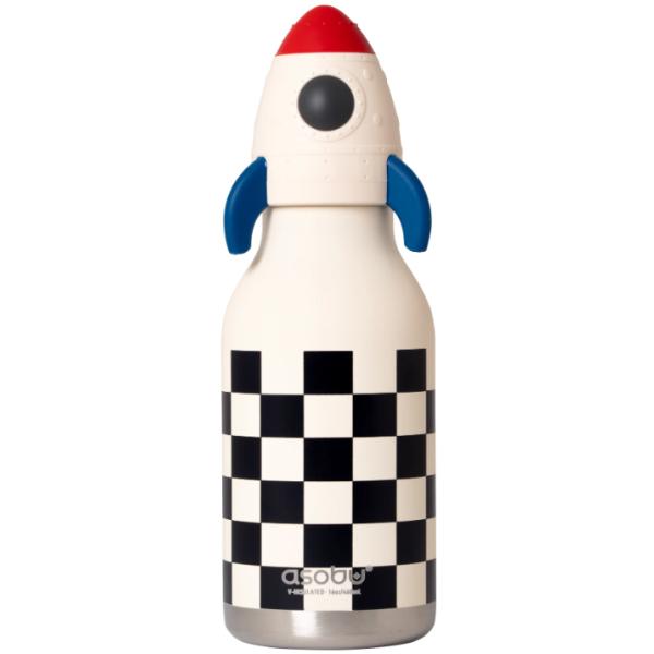 asobu アソブ SBV44RK BESTIE ロケット 460ml 保温保冷ステンレスボトル キャラクターボトル