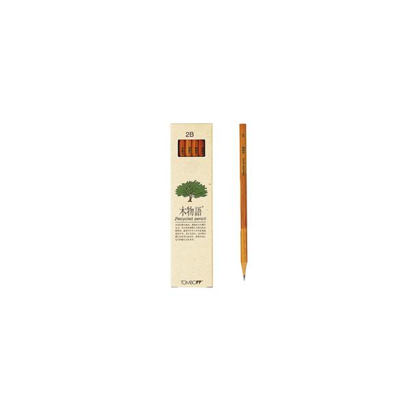 他サイト： Tombow/トンボ鉛筆 鉛筆 木物語 2B 鉛筆(リサイクル芯) LA-KEA2Bの商品画像