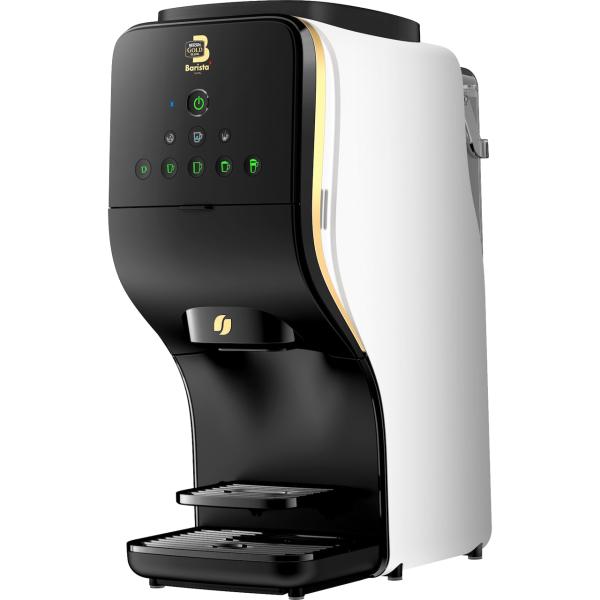 コーヒーとクリーマー、2つのタンクで、ラテでもワンタッチ 【台数限定！ご注文はお早めに！】 ボタンに触れるだけの簡単操作。8つの本格メニューが指先ひとつで叶います。 HPM9637         プロが作るような本格的なコーヒーやカフェラ...