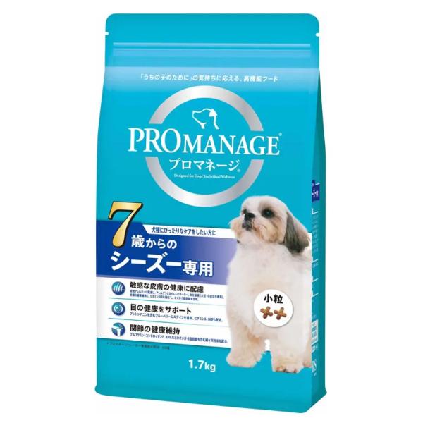 他サイト： MARS マースジャパンリミテッド プロマネージ 7歳からのシーズー専用 1.7kgの商品画像