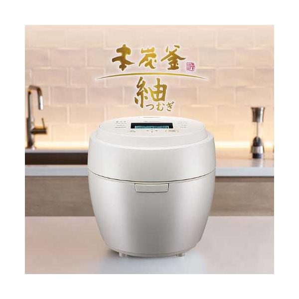 三菱（MITSUBISHI） NJ-BW10G-W(白真珠) IHジャー炊飯器 本炭釜 紬