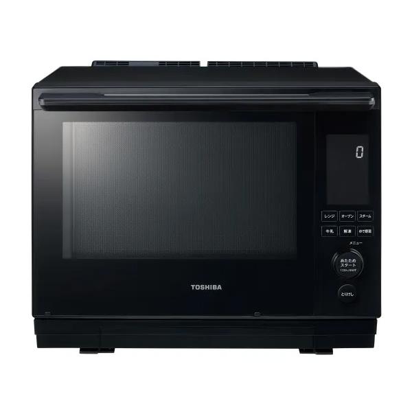 東芝 TOSHIBA 過オーブンレンジ 30L ブラック ER-D3000B TOSHIBA（東芝） ER-D3000B-K(グランブラック) 過熱水蒸気オーブン