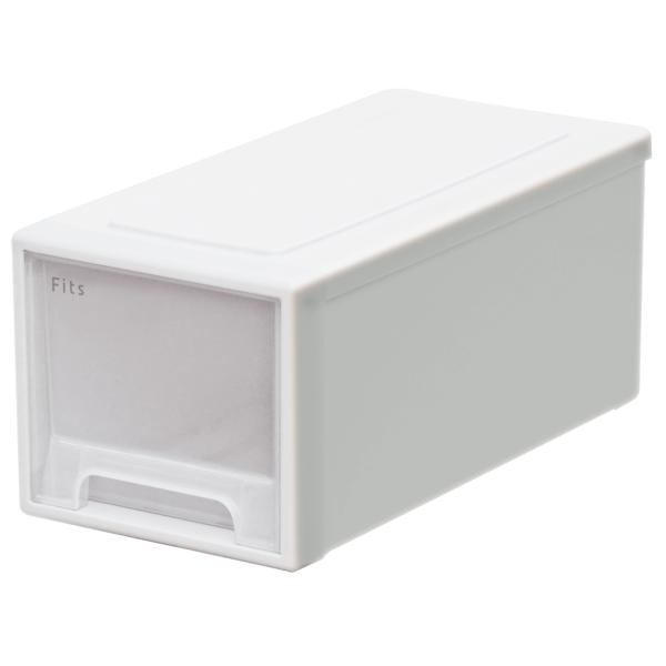 156389          ワイドハーフ 収納 プラスチック 引き出し クローゼット