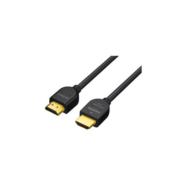 他サイト： SONY ソニー DLC-HJ15-B（ブラック）　HDMI端子用接続ケーブル（1.5m）の商品画像