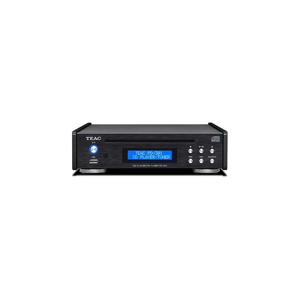 TEAC ティアック PD-301-X/B ブラック ワイドFMチューナー搭載CD