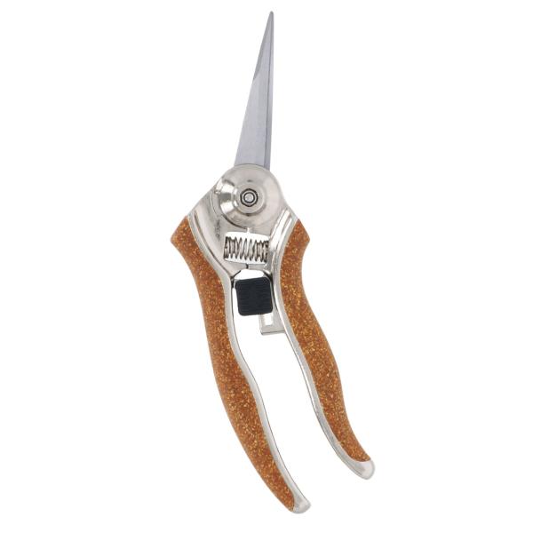 他サイト： TAKAGI 高儀 コルク柄コンパクトステンレス芽切鋏 170mmの商品画像