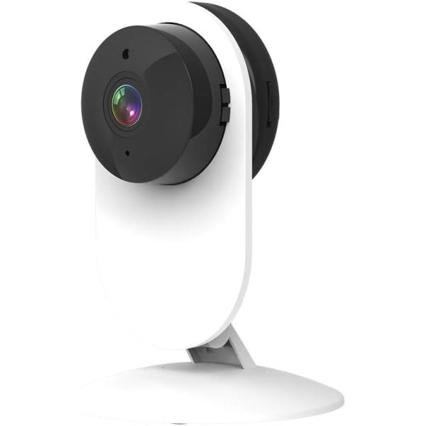 NKJ181          WiFiスマートホームカメラ　外出先からみえる　お好きな角度で固定！定点確認に便利！